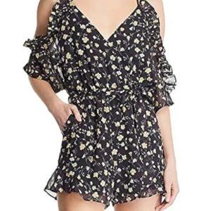 Bardot romper with pockets